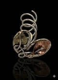 Large hair screw, mixed metals