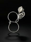 Scarf ring figure 8 large