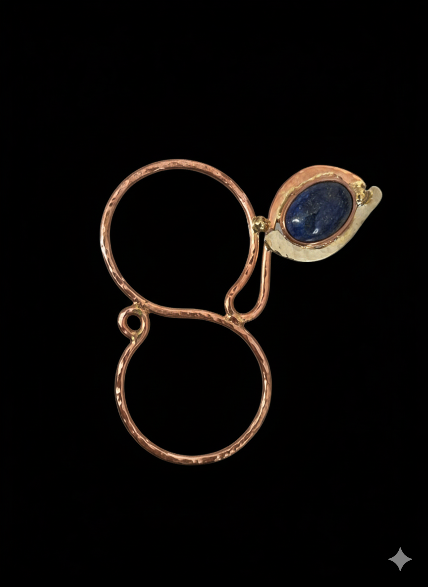 Scarf ring figure 8 large
